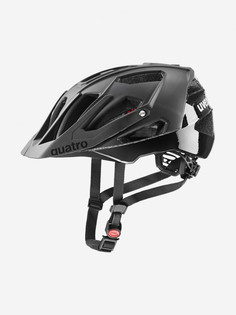 Шлем велосипедный Uvex Quatro CC, Черный