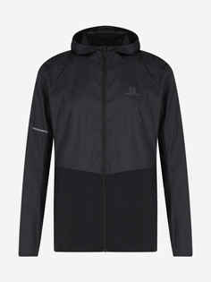 Ветровка мужская Salomon Agile, Черный