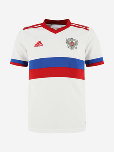 Гостевая футболка сборной России для мальчиков, adidas, Белый