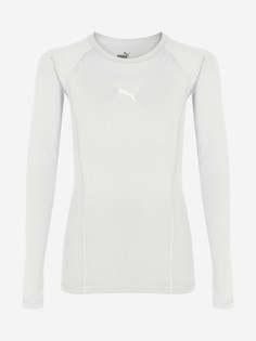 Лонгслив компрессионный детский PUMA Liga, Белый