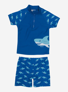 Купальный костюм "Акула" для мальчика Playshoes, Синий