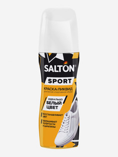 Белая краска-ликвид для белой спортивной обуви и кроссовок Salton Sport, 75мл, Белый
