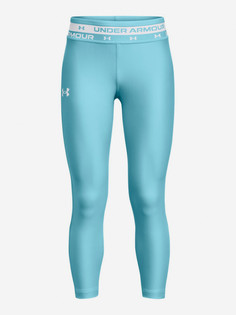 Тайтсы детские Under Armour HG Armour Ankle Crop, Голубой