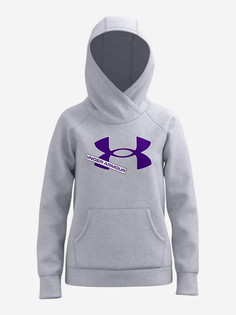 Худи детская Under Armour Rival Fleece Logo Hoodie, Серый