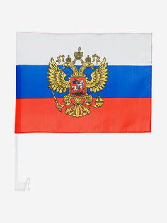 Флаг на автомобильном кронштейне Bro Russian 28 х 42 см, Мультицвет