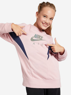 Свитшот для девочек Nike Air, Розовый
