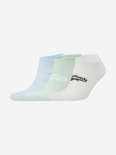 Носки Reebok Classics Invisible, 3 пары, Белый