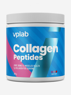 Коллаген пептиды VPLAB Collagen Peptides для красоты, гидролизованный коллаген, магний и витамин C, порошок, 300 г, лесные ягоды, Синий