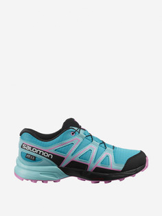 Кроссовки для мальчиков Salomon Speedcross CSWP J, Голубой