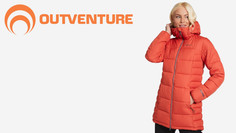 Куртка утепленная женская Outventure, Оранжевый