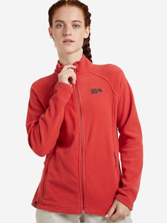 Джемпер флисовый женский Mountain Hardwear Polartec Microfleece Full Zip, Красный