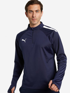 Толстовка футбольный мужской PUMA Teamliga, Синий