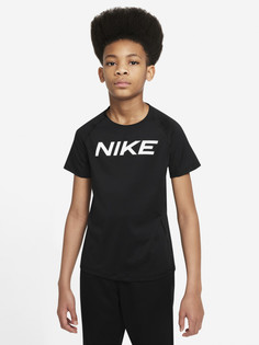 Футболка для мальчиков Nike Pro Dri-FIT, Черный