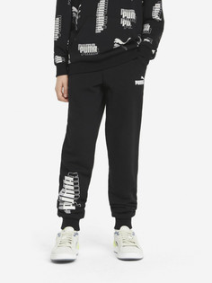 Брюки для мальчиков PUMA Power Logo, Черный