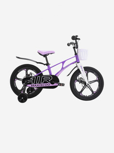 Велосипед детский Maxiscoo Air Deluxe 18", Фиолетовый