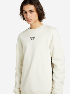 Толстовка мужская Reebok Tape Crew, Черный