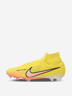 Бутсы мужские Nike Zoom Mercurial Superfly 9 Elite Fg, Желтый