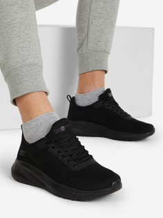 Кроссовки женские Skechers Bobs Squad Chaos, Черный