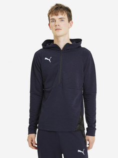 Толстовка футбольный мужской PUMA Teamfinal 21 Casuals, Синий
