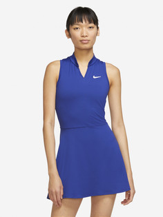 Платье женское Nike Court Dri-FIT Victory, Синий