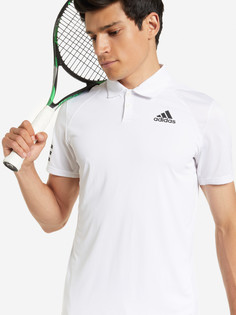 Поло мужское adidas Club 3-Stripe Tennis, Белый