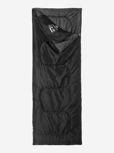 Спальный мешок Outventure Light +20 левосторонний, Черный