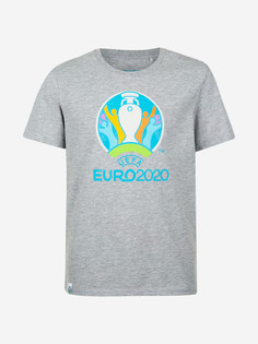 Футболка для мальчиков UEFA EURO 2020, Серый