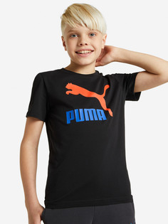 Футболка для мальчиков PUMA Classics Logo, Черный
