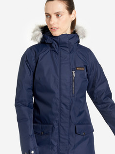 Куртка утепленная женская Columbia Suttle Mountain Long Insulated Jacket, Синий