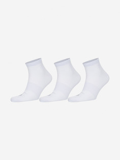 Носки Columbia New Cotton Quarter Socks, 3 пары, Белый