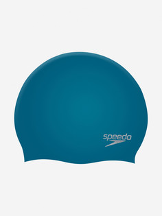 Шапочка для плавания Speedo Plain Moulded, Зеленый