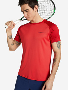 Футболка мужская Babolat Play Crew Neck, Красный