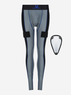 Защита паха детская MadGuy Basic Compression, Серый