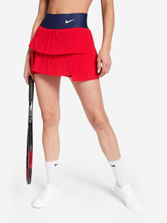 Юбка-шорты женская Nike Court Advantage, Красный