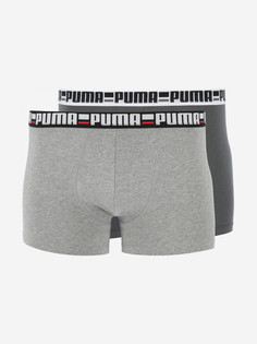 Трусы мужские PUMA, 2 штуки, Серый