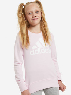 Свитшот для девочек adidas Essentials Big Logo, Розовый