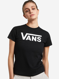 Футболка женская Vans Flying V Crew, Черный