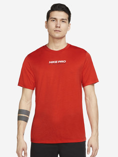 Футболка мужская Nike Pro Dri-FIT, Красный