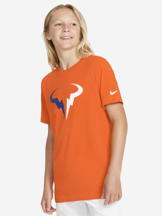 Футболка для мальчиков Nike Court Dri-FIT Rafa, Оранжевый