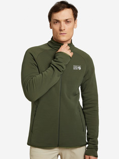 Джемпер флисовый мужской Mountain Hardwear Polartec® Power Stretch Pro™ Jacket, Зеленый