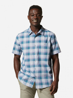 Рубашка с коротким рукавом мужская Mountain Hardwear Big Cottonwood Short Sleeve Shirt, Зеленый