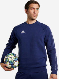 Толстовка футбольный мужской adidas Core 19, Синий