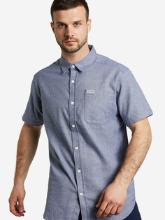 Рубашка с коротким рукавом мужская Columbia Rapid Rivers Novelty Short Sleeve, Синий