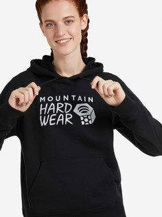 Худи женская Mountain Hardwear MHW Logo Full Zip, Черный