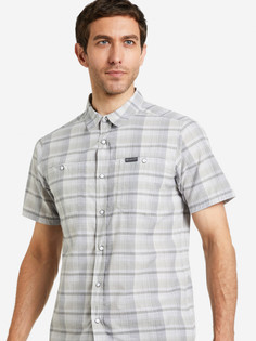 Рубашка с коротким рукавом мужская Columbia Leadville Ridge SS Shirt II, Серый