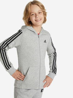 Толстовка для мальчиков adidas Must Haves 3-Stripes, Серый