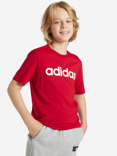 Футболка для мальчиков adidas Essentials Linear Logo, Красный