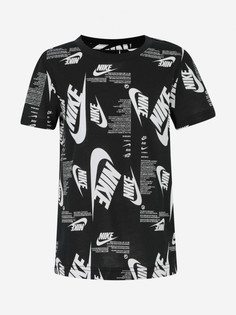 Футболка для мальчиков Nike Futura Branding, Черный