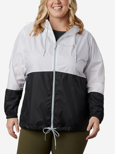 Куртка женская Columbia Flash Forward Windbreaker, Plus Size, Белый
