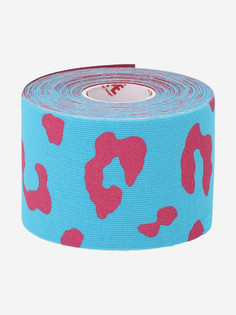 Кинезиотейп Rocktape Classic 5 см х 5 м, розовый камуфляж, Голубой